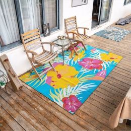 Outdoor Patio Rug All Weather Outdoor Carpet for Front Porch RV Rug