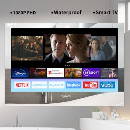 Sylvox 32 inch Bathroom Magic TV;  1080P;  IP65 Waterproof TV; Mirror TV