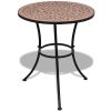 Bistro Table Terracotta 23.6" Mosaic