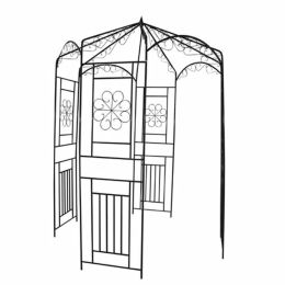 Garden Arch 98.4" Black