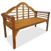 Garden Bench 53.1" Solid Acacia Wood