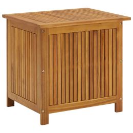 Garden Storage Box 23.6"x19.7"x41.7" Solid Acacia Wood