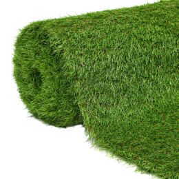 Artificial Grass 4.4'x32.8'/1.6 Green"