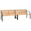 Twin Patio Bench 94.9" Chinese Fir Wood