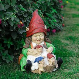 Daizsa Mother Gnome Garden Ornament