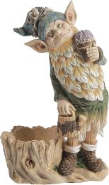 Cowana Garden Gnome Statue; Outdoor and Indoor Decoration; Holiday Gifts and Decoration