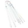 Meteor Lights 8 pcs 11.8" Warm White 192 LEDs Indoor Outdoor