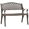 Patio Bench 40.2" Cast Aluminum Bronze