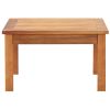 Garden Coffee Table 23.6"x23.6"x14.2" Solid Acacia Wood