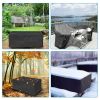 210D Waterproof Outdoor Furniture Cover Windproof Dustproof Patio Furniture Protector Oxford Cloth Garden 4XL Size