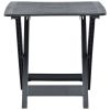 Folding Garden Table Anthracite 79"x72"x70" Plastic