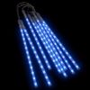 Meteor Lights 8 pcs 11.8" Blue 192 LEDs Indoor Outdoor