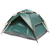 Double Deck Waterproof Pop Up Tent for Hiking Portable Automatic Tent for Camping 4 Person