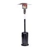 Propane Patio Heater with Wheels Outdoor Heater 47,000BTU Black