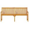 Patio Bench 70.9" Solid Acacia Wood