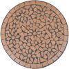 Bistro Table Terracotta 23.6" Mosaic