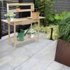 Wooden Garden Workbench Sliding Table Top YJ