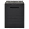 Garden Storage Box Anthracite 38.7"x17.3"x21.7"