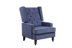 COOLMORE living room Comfortable rocking chair accent chair Navy fabric RT