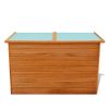 Garden Storage Box 49.6"x28.3"x28.3" Wood