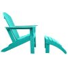 Adirondack Chair Ottoman 2 pcs Set