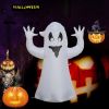 Halloween Inflatable 1.2M Halloween Inflatables Red Eye Ghost with Color Changing LEDs Decoration, Outdoor Halloween Inflatables Party