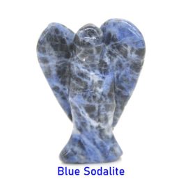 Wholesale Guardian Angel Statue Crystal Ornament (Color: Blue Sodalite)