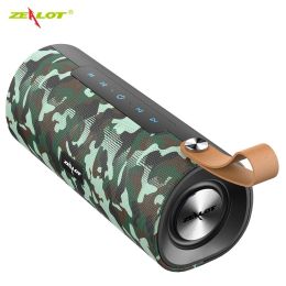 S30 Wireless Bluetooth Speaker HIFI Portable Speakers Stereo Bass Sound Box Support TF Card; TWS; AUX; USB Flash Drive (Ships From: China, Color: S30-camouflage)