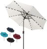 9' SolarUmbrella  with 32 LED Lights