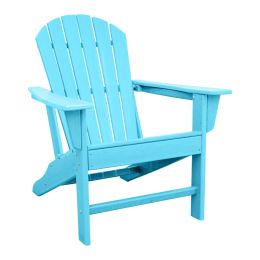 UM HDPE Adirondack Chair (Color: Blue)