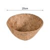 2Pcs Round Balcony Hanging Bonsai Basket Liner Coconut Shell Flower Pot Planter