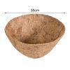 2Pcs Round Balcony Hanging Bonsai Basket Liner Coconut Shell Flower Pot Planter