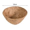 2Pcs Round Balcony Hanging Bonsai Basket Liner Coconut Shell Flower Pot Planter