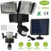 Solar Lights Outdoor 188 LEDs 1600lm Solar Security Lights Motion Sensor Lights 270Â°Lighting Angle Waterproof