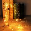 2Pcs LED String Lights 100LED Beads 32.8FT Copper Fairy Lights