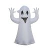 Halloween Inflatable 1.2M Halloween Inflatables Red Eye Ghost with Color Changing LEDs Decoration, Outdoor Halloween Inflatables Party